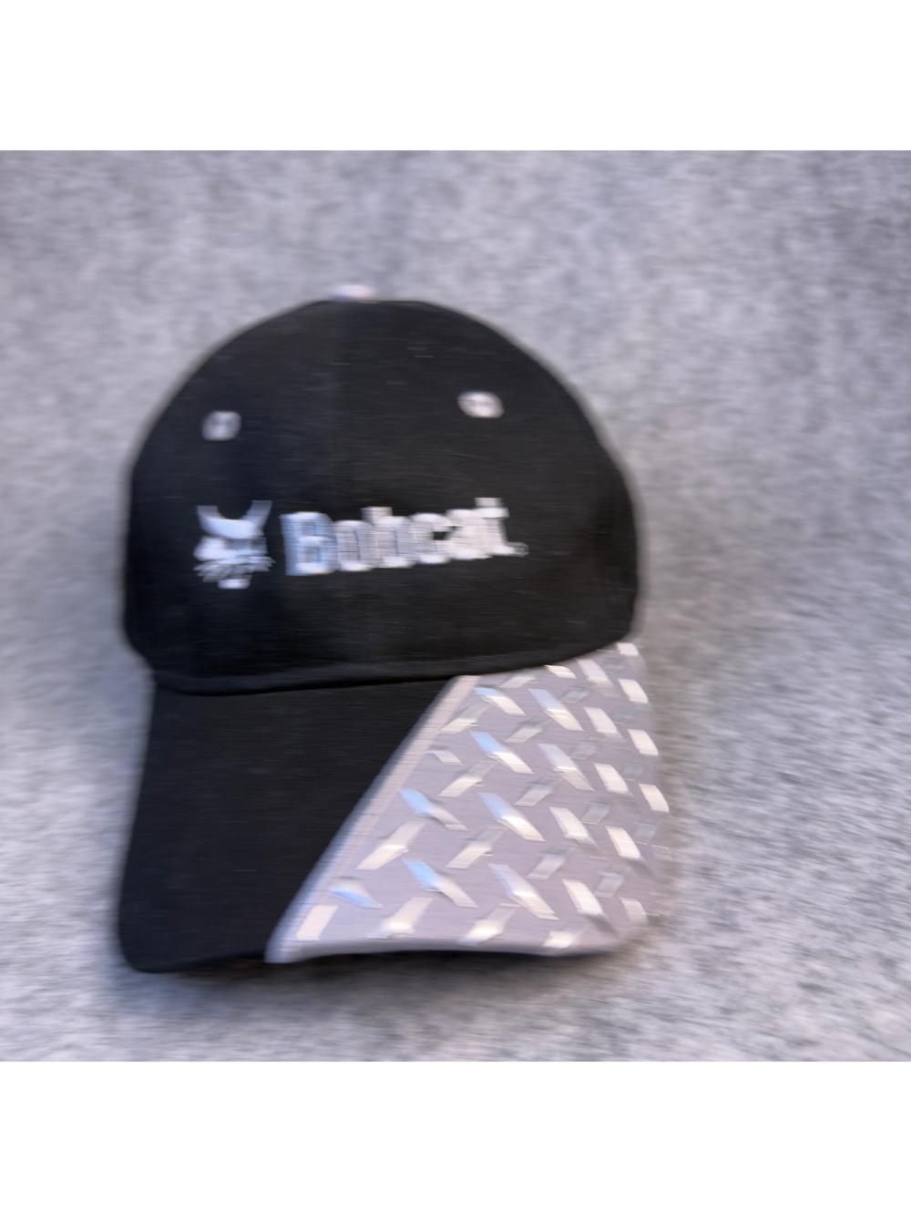 CAP AMERICA Black and Gray Baseball Cap with Logo Embroidery